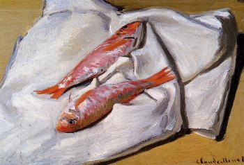 Claude Oscar Monet : Red Mullets